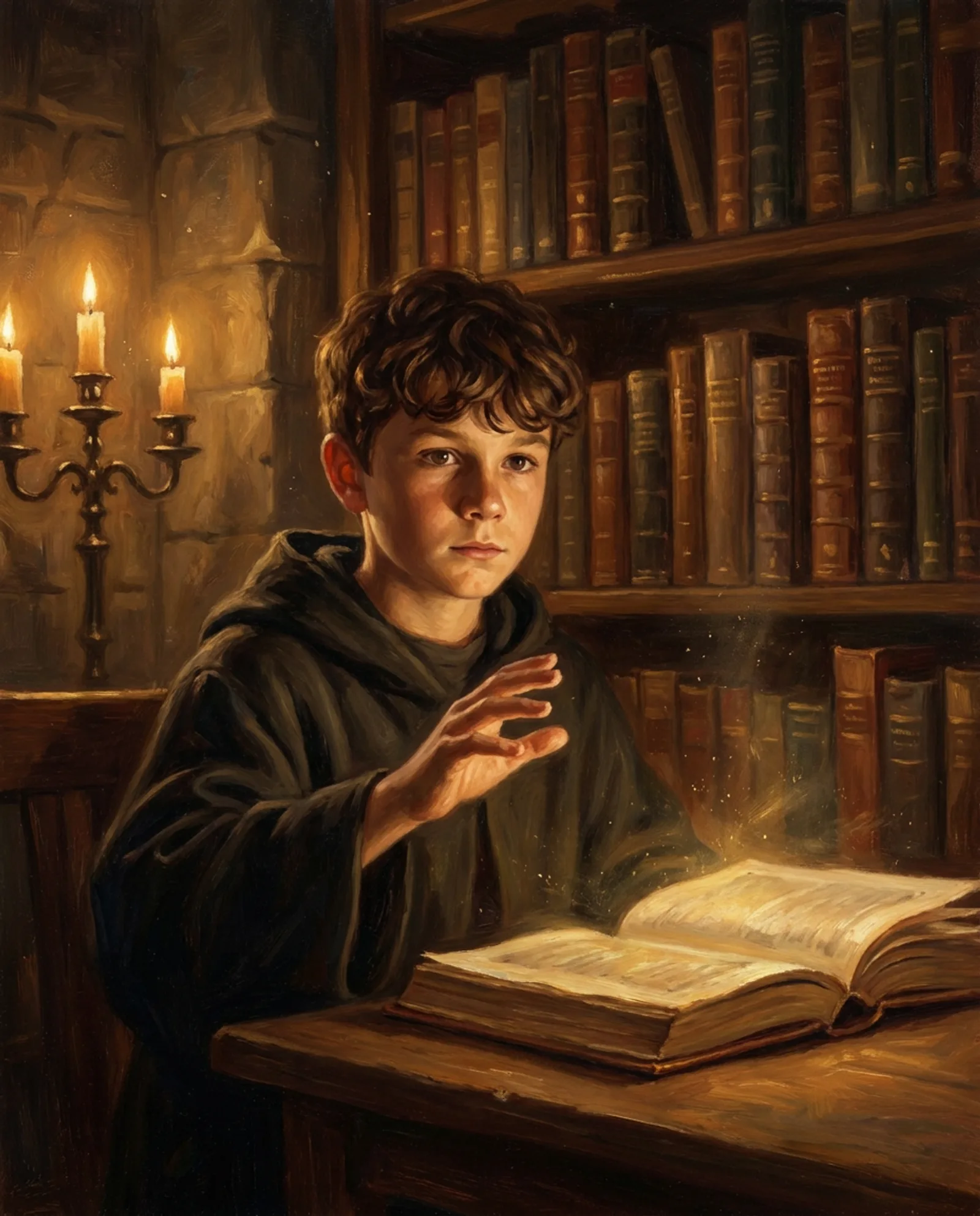 Your child, the wizard's apprentice.