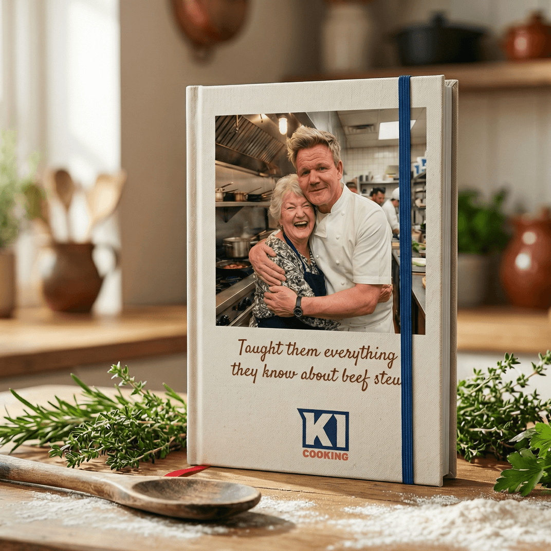 Personalised Recipe Book - personalised gift