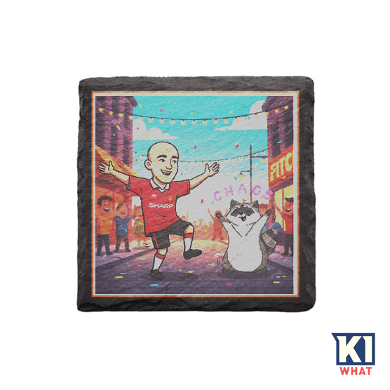Full Colour Slate Coaster Set (4 Pack) - personalised gift