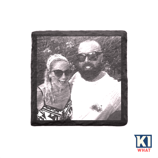 Engraved Slate Coasters (Pack of 4)