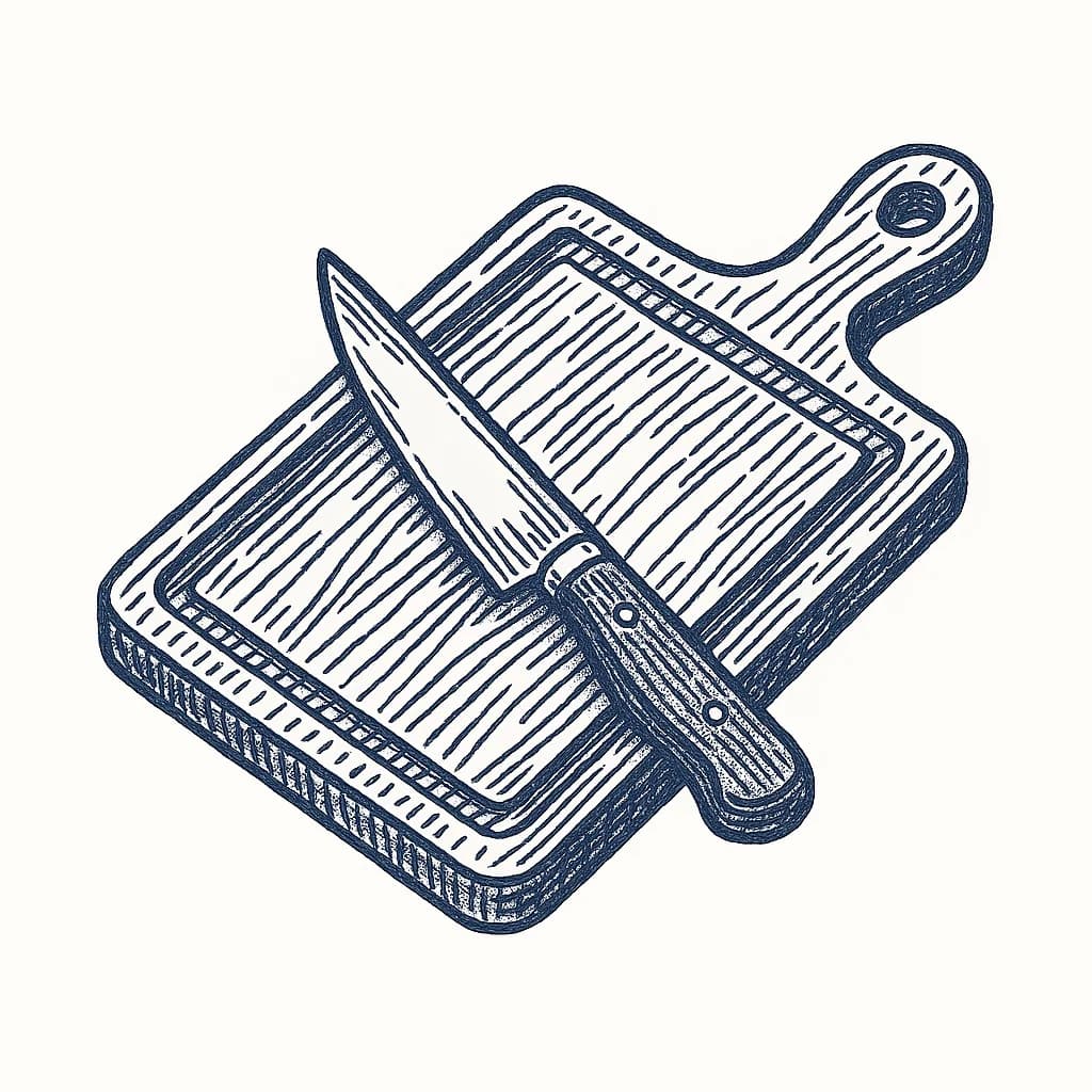 Engraved Bamboo Cutting Board personalised gift