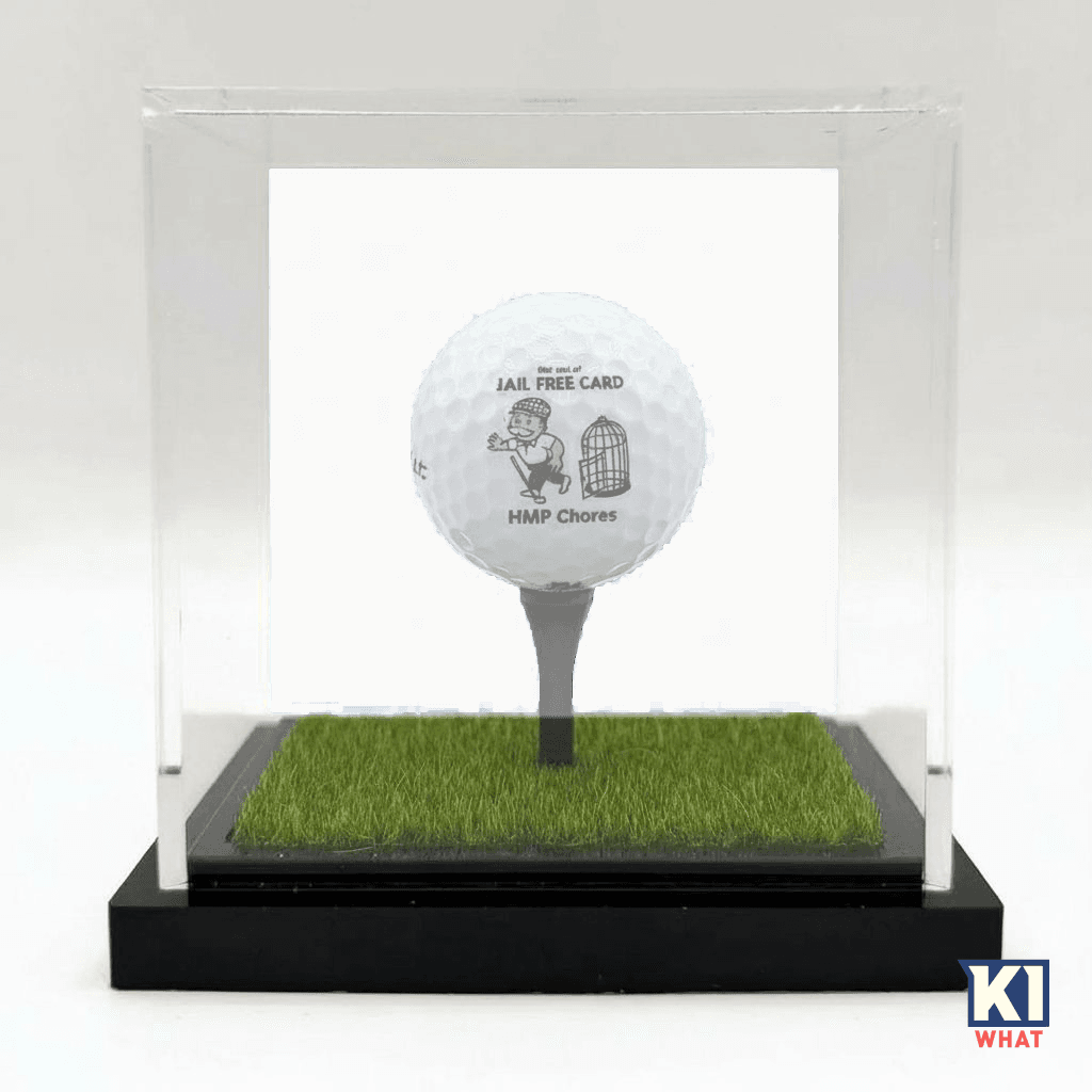 Golf Ball Display Box - Personalised Photo