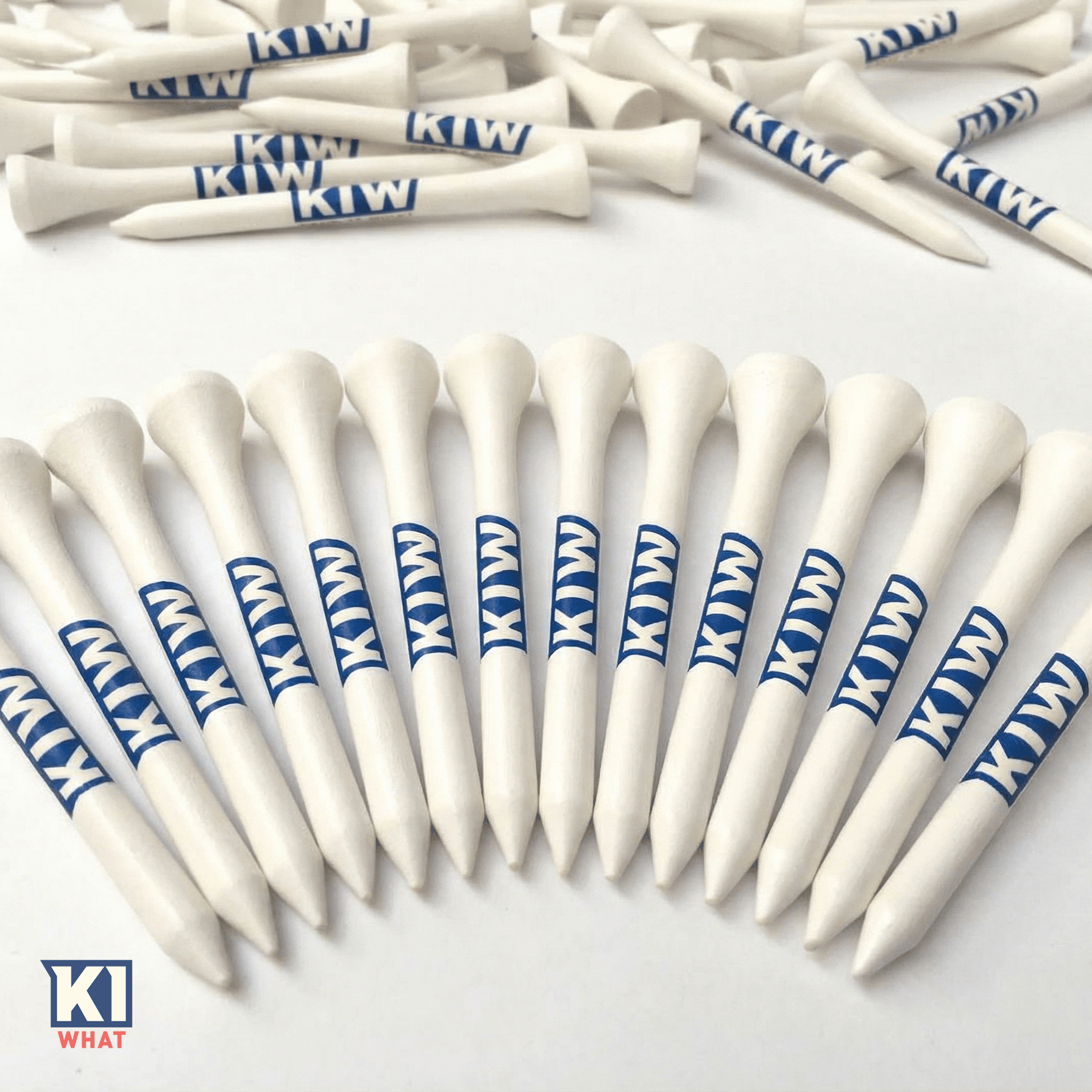 Custom Printed Bamboo Golf Tees - personalised gift