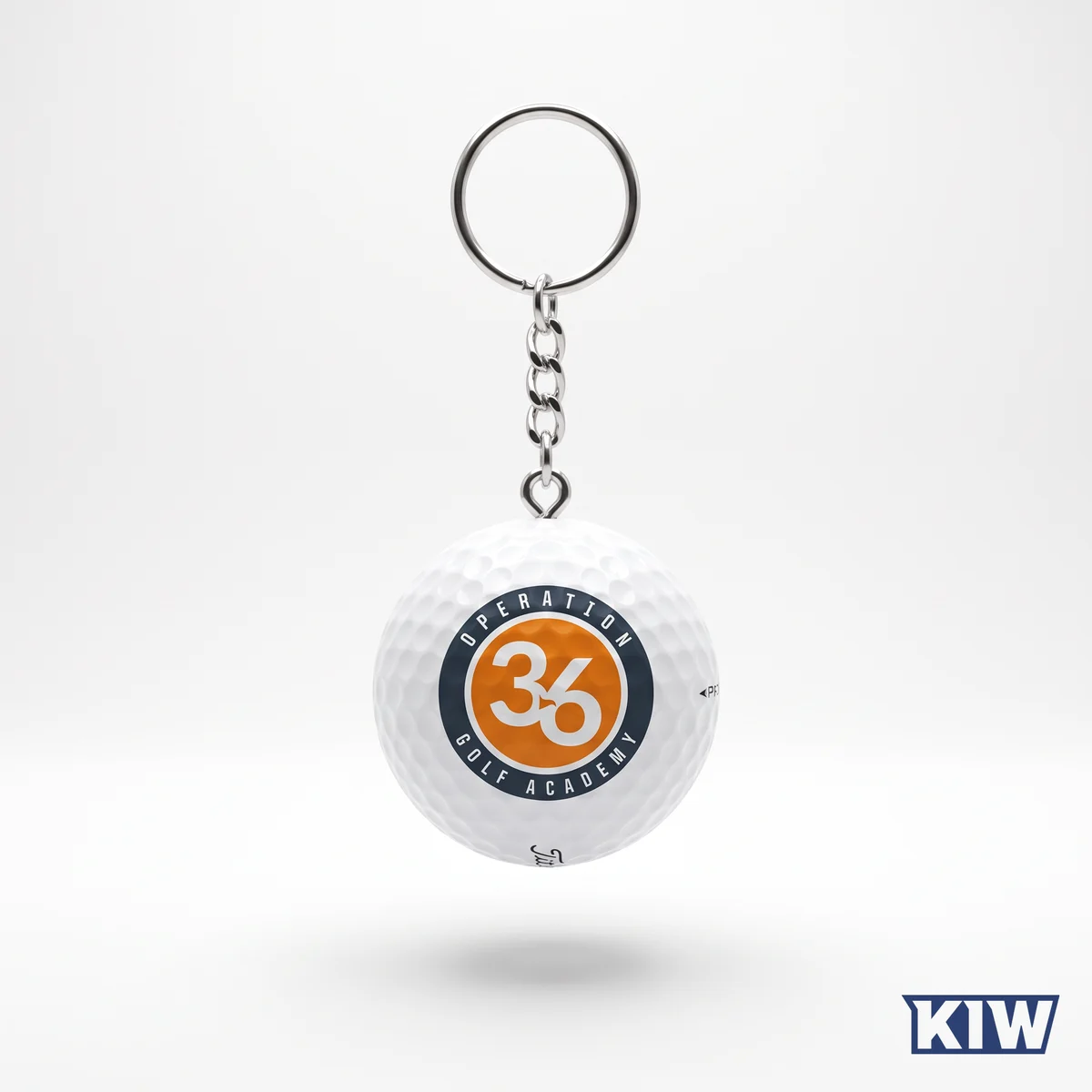 Personalised Golf Ball Keyring / Bag Charm - personalised gift