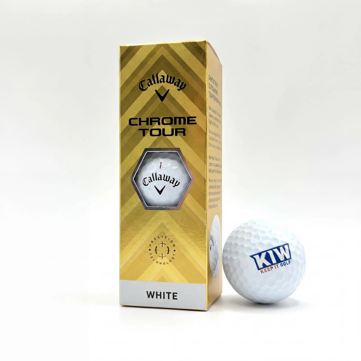 Custom Golf Balls - Callaway Chrome Tour - Image 2