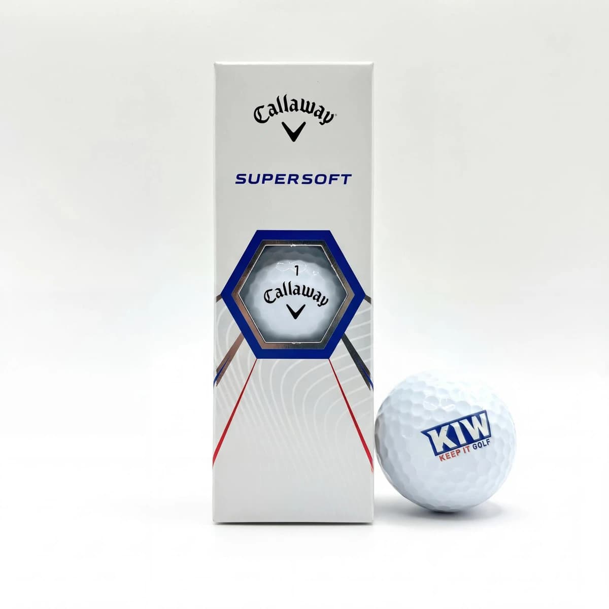 Custom Golf Balls - Callaway Supersoft - personalised gift