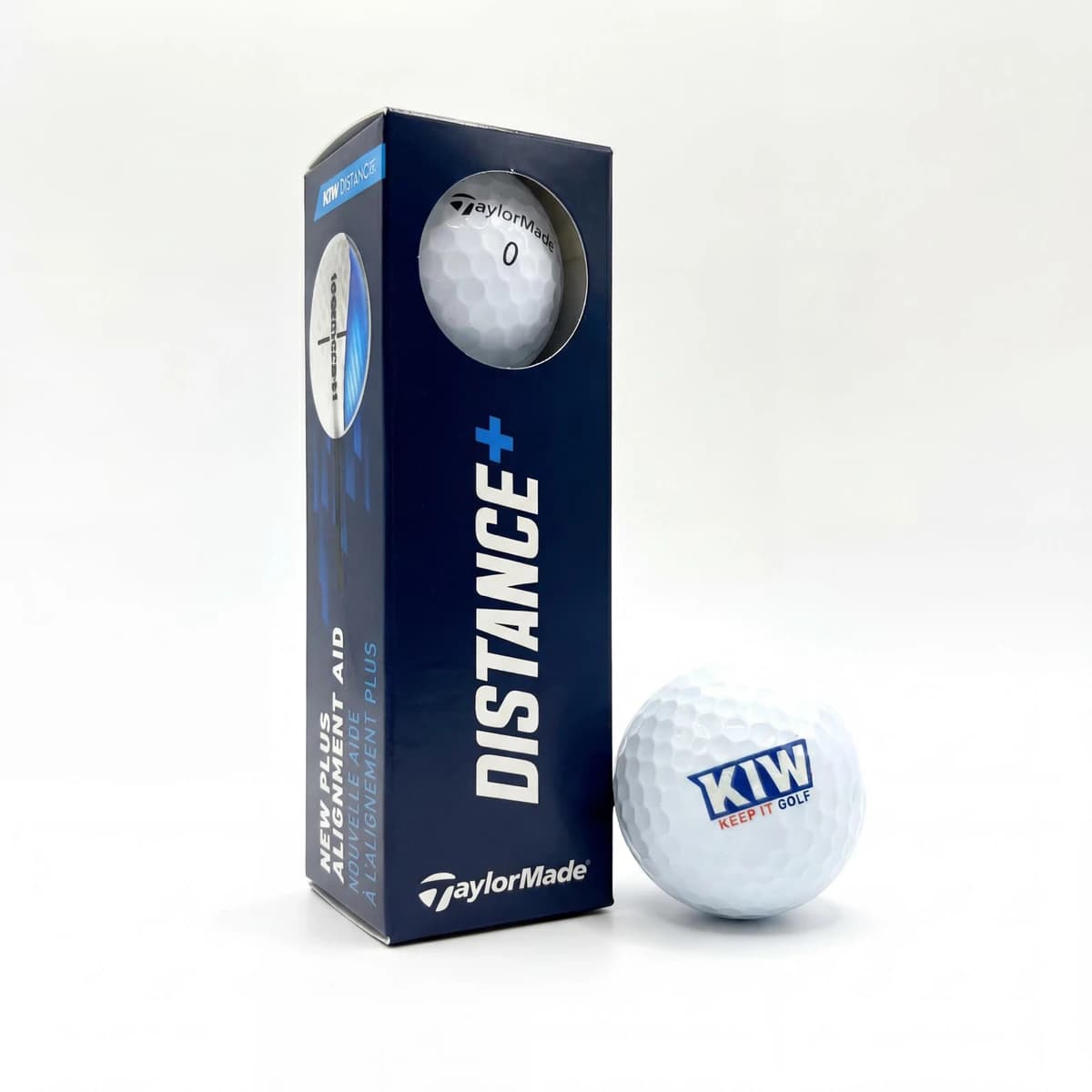 Custom Golf Balls - TaylorMade Distance - personalised gift