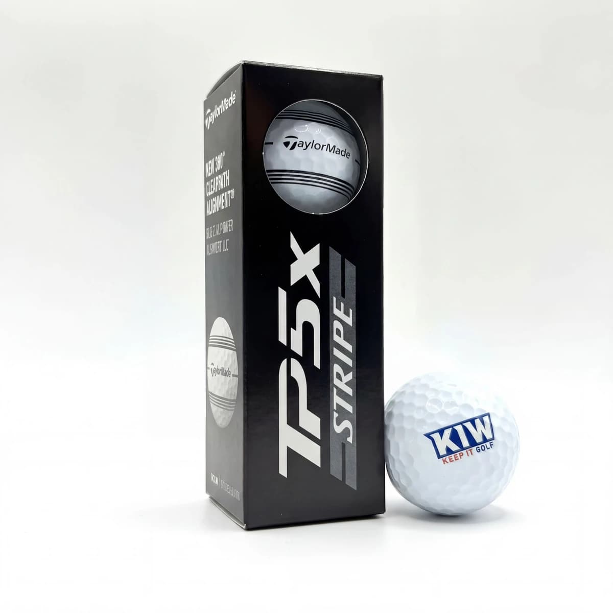 Custom Golf Balls - TaylorMade TP5x Stripe - Image 2