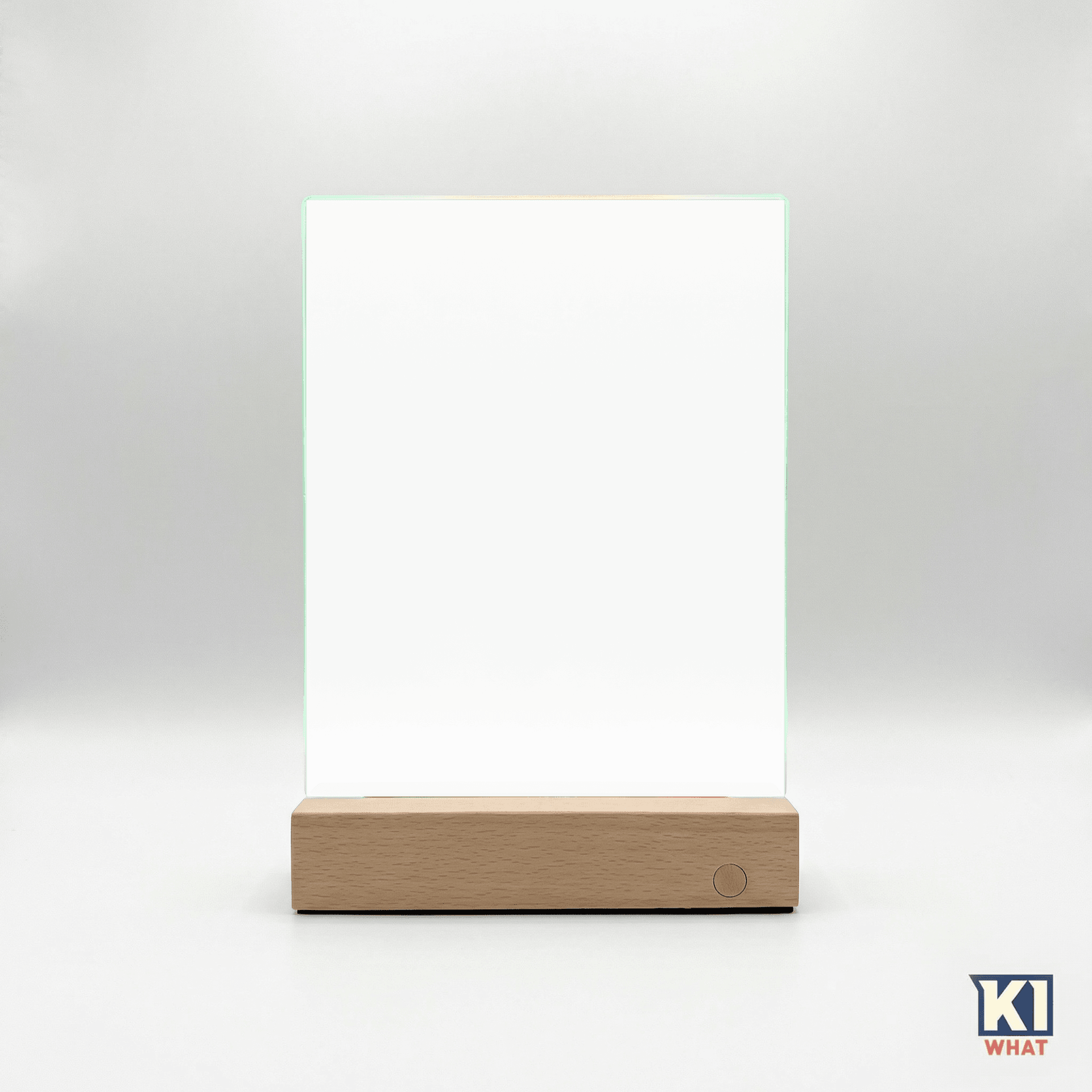 Acrylic Photo Warm Light - Rechargeable Base