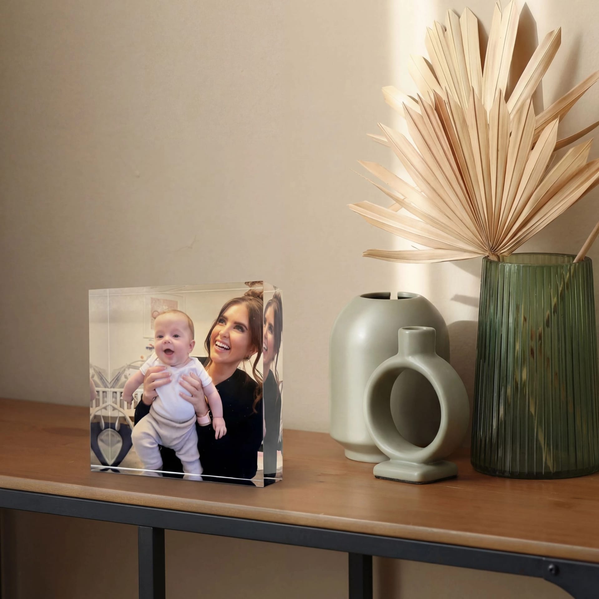 25mm Thick Acrylic Photo Block - personalised gift