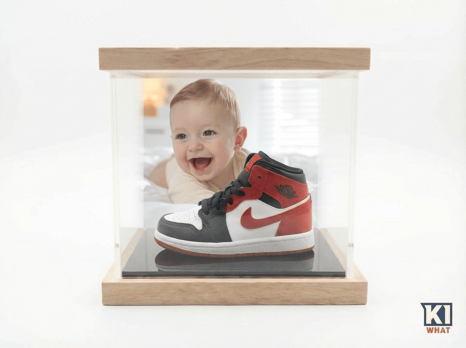 Memory Box - 95mm Crystal Clear Acrylic Display - personalised gift