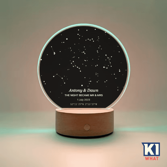 Star Map LED Night Light - personalised gift