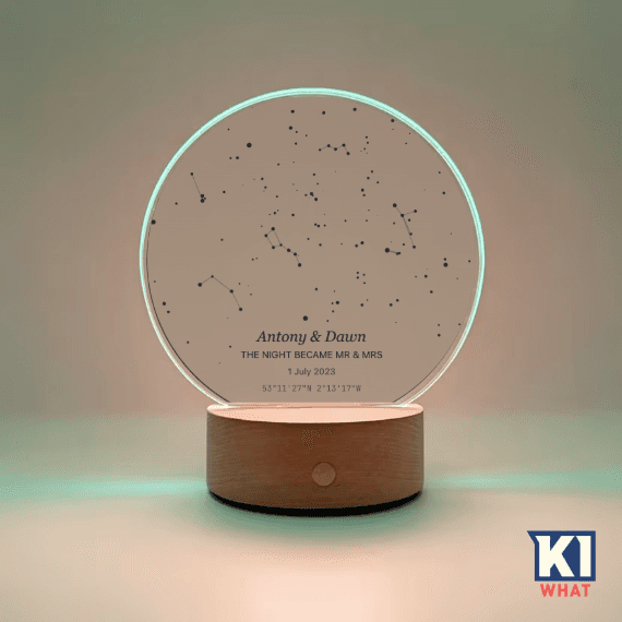 Star Map LED Night Light - personalised gift