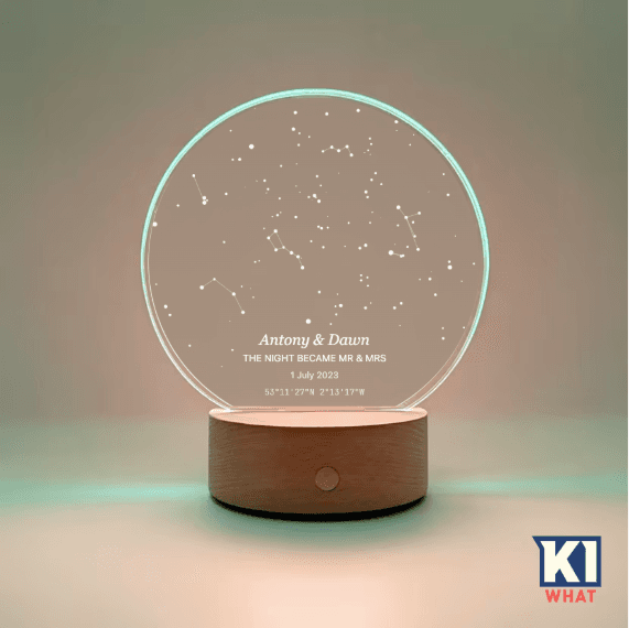 Star Map LED Night Light - personalised gift