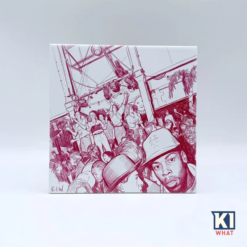 Hacienda Nightlife Tile - personalised gift
