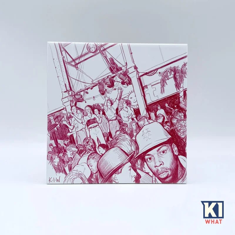 Hacienda Nightlife Tile - personalised gift