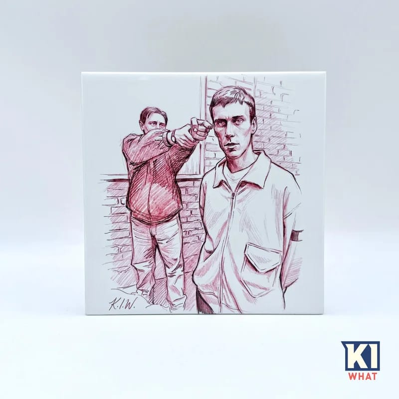 Happy Mondays Our Kid Tile - personalised gift