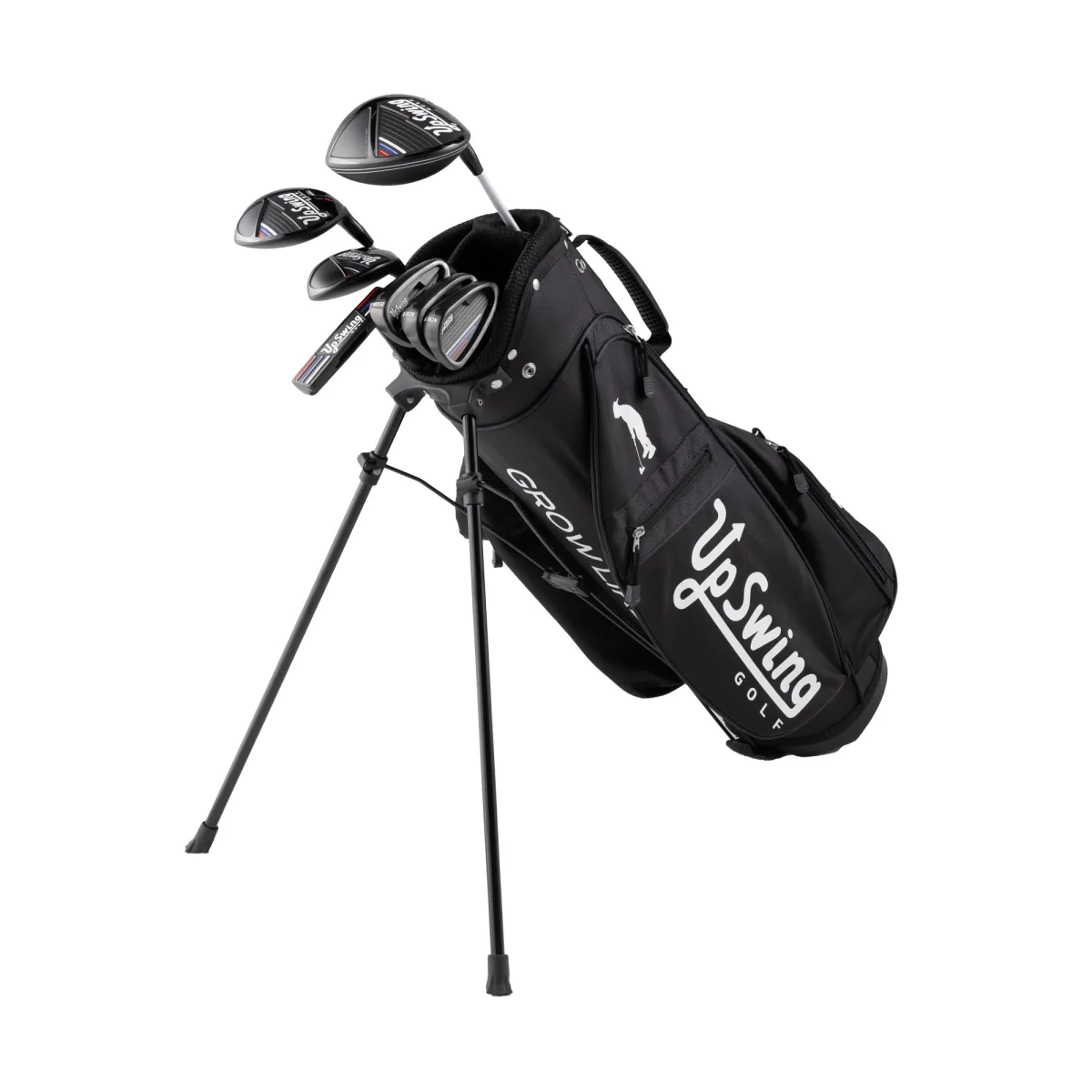 Upswing JR Varsity 7-club junior golf set with stand bag