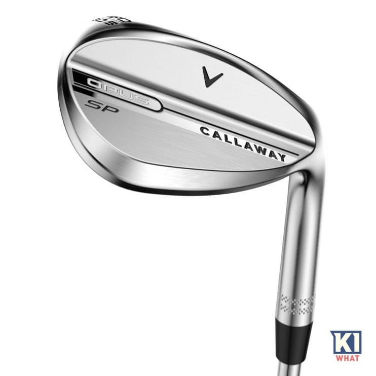 Custom Engraved Wedge - Callaway Opus SP Brushed Chrome - personalised gift