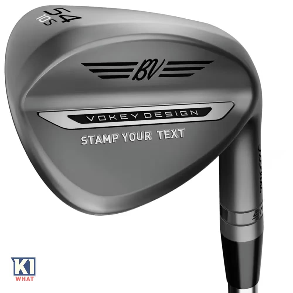 Custom Stamped Wedge - Titleist SM11 Nickel - personalised gift